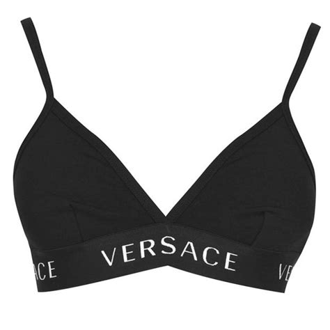 versace triangle bra|VERSACE ESSENTIALS .